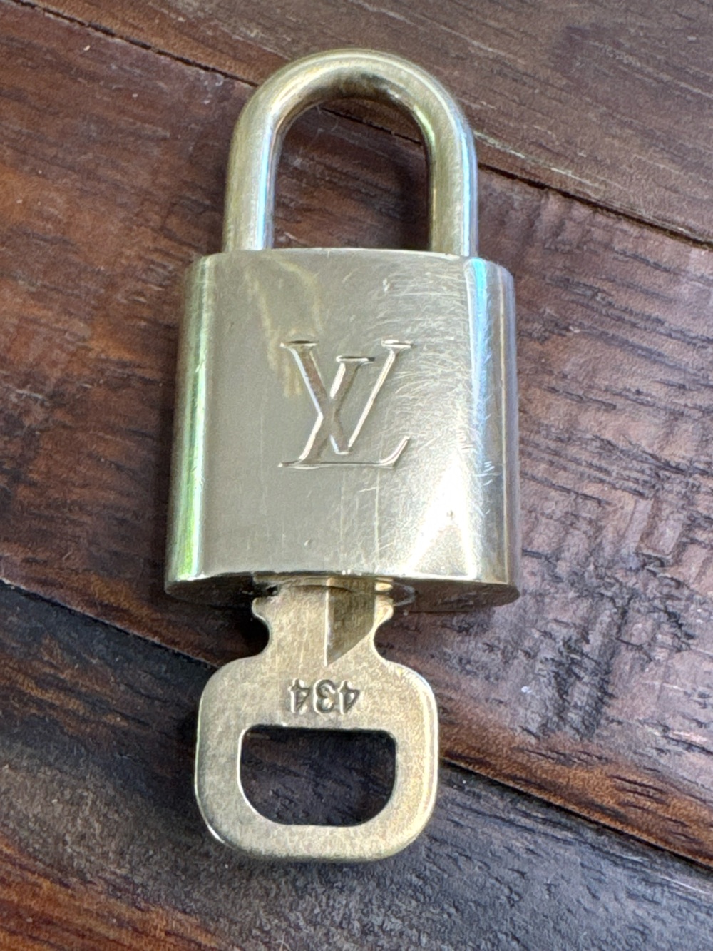 Louis Vuitton RARE Padlock with key #434